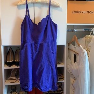 Urban Outfitters Scallop Dress with Pockets